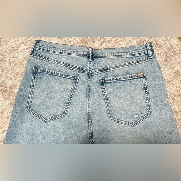 Jessica Simpson Zinnia Distressed Women’s wide leg Jeans— Size 14 - Picture 6 of 8